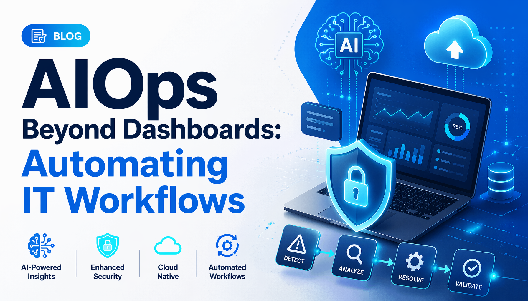 AIOps Beyond Dashboards: Automating IT Workflows