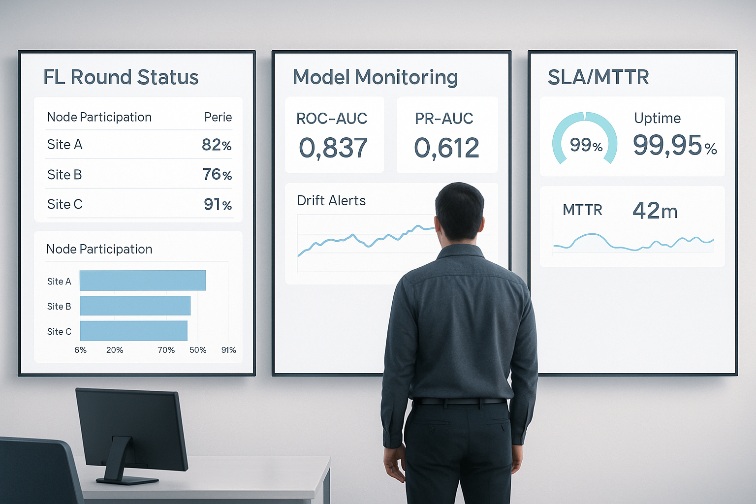 Federated Learning Across Health Jurisdictions