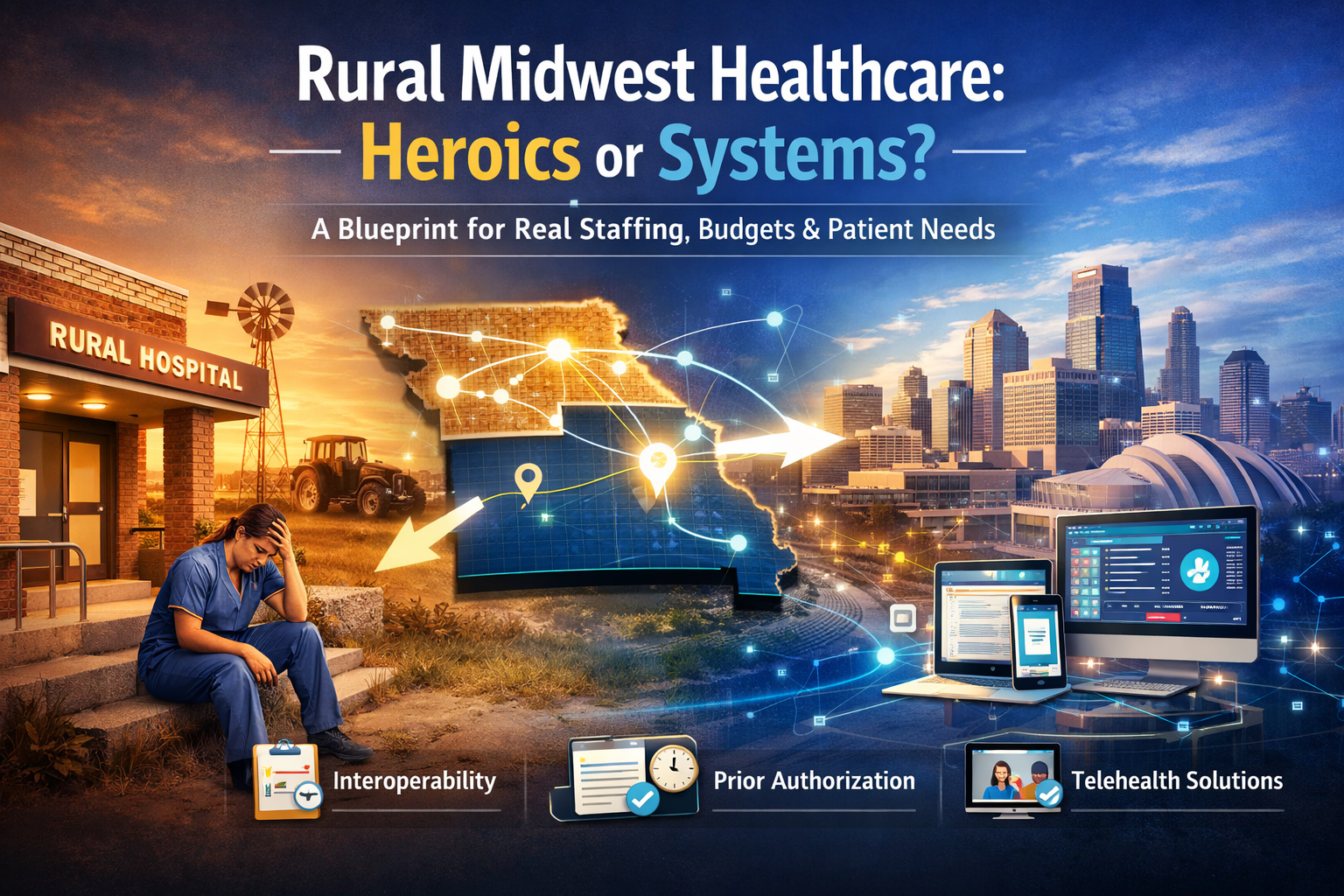 Rural Midwest Healthcare Runs on Heroics. Let's Replace That with Systems